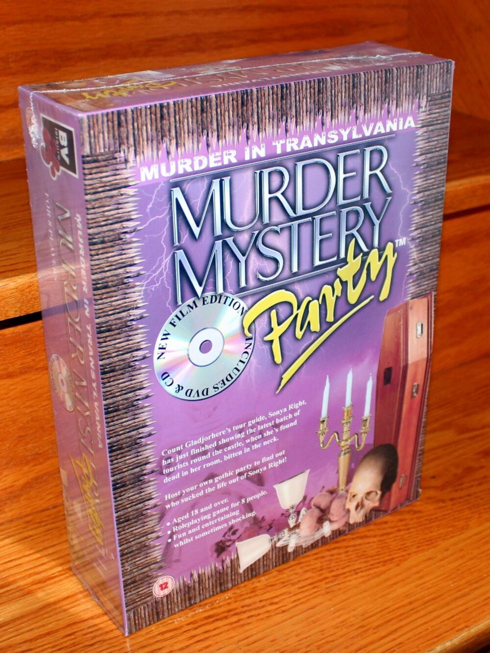 3/$118â¤ď¸sealed 2005 MURDER IN TRANSYLVANIA Murder Mystery Party Game